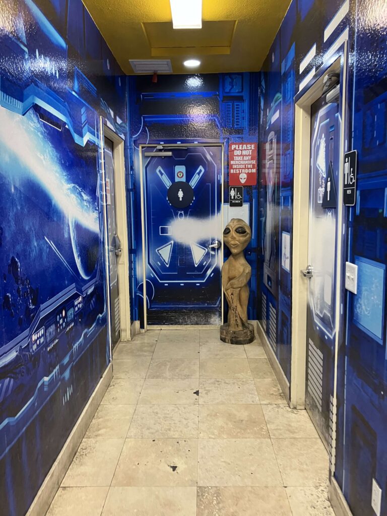 トイレの入り口もこんな感じです！