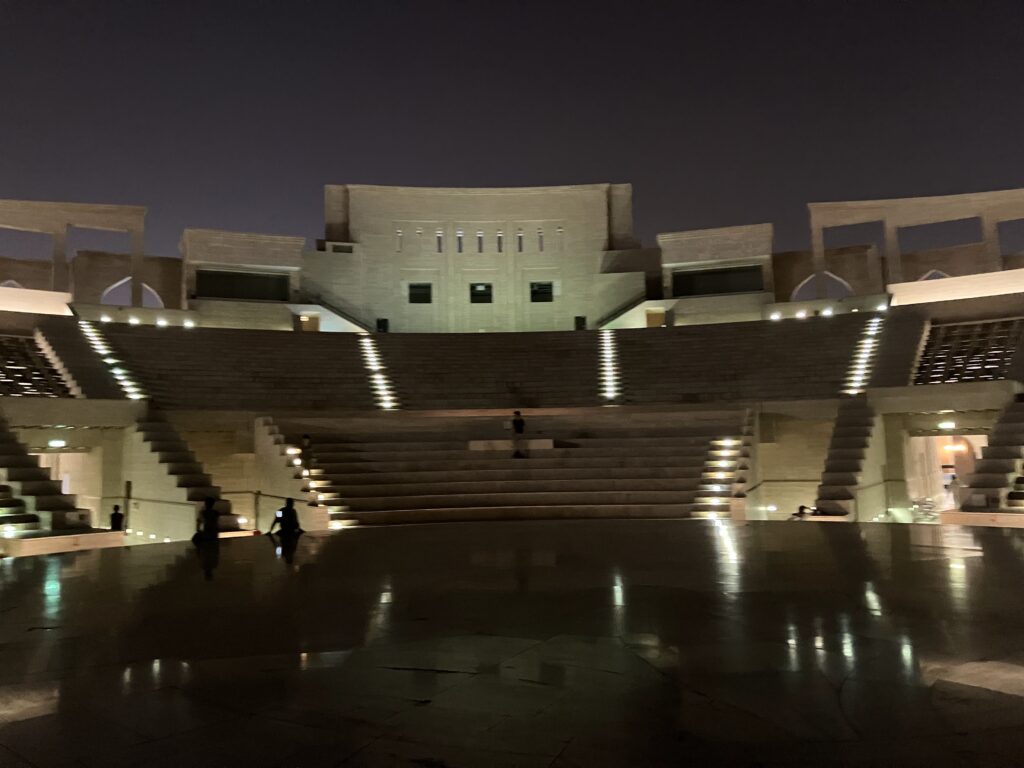 円形劇場内部の様子