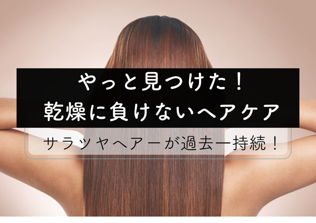 やっと見つけた!乾燥しているロサンゼルスでも保湿できるヘアケア!