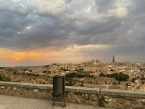 パラードールへ向かう途中の景色