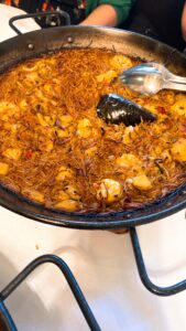 バルセロナ　セッテポルテス　パエリヤ