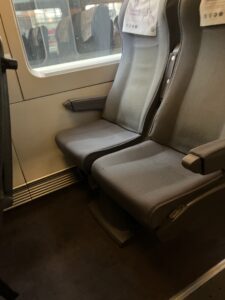 renfeの車内の様子