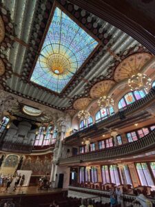 カタルーニャ音楽堂　内観