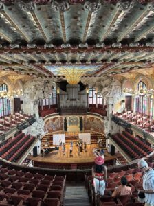 カタルーニャ音楽堂　内観