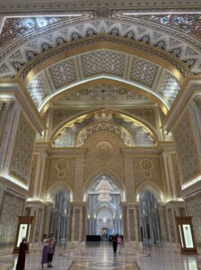 アブダビ　カスルアルワタン　内部