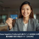 Chase Sapphire Preferredの入会ポイントと特典の価値を解説するブログアイキャッチ画像