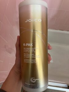 乾燥したロサンゼルスでも髪がしっとりするJOICO K-PAKコンディショナー